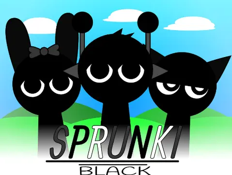 Incredibox Sprunki Black character with dark treatment features