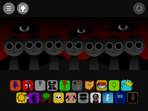 Official logo for Incredibox Sprunki Brainrot game