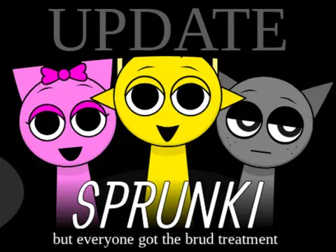 Official logo for Incredibox Sprunki Brud Treatment Fixed Edition game