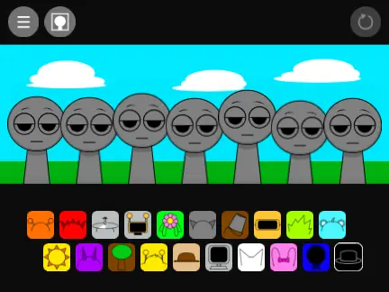 Incredibox Sprunki But All Alive - Music mixing game with animated characters