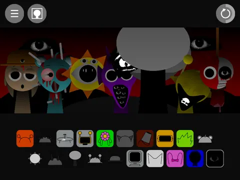 Incredibox Sprunki horror version with spooky characters