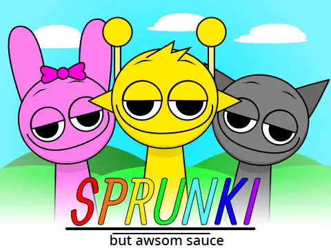 Incredibox Sprunki But Awsom Sauce Game Cover