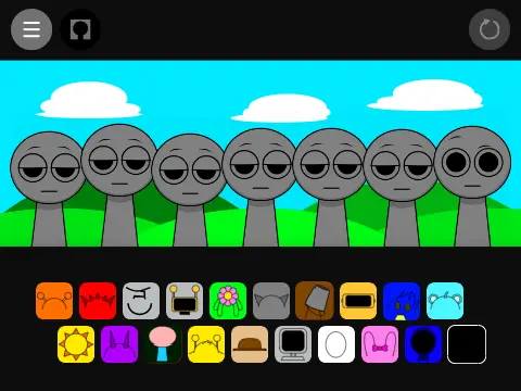 Logo for the enhanced version Incredibox Sprunki But Better V3
