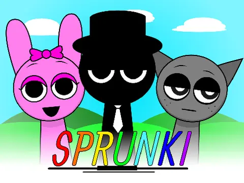 Incredibox Sprunki But Black Is Here Logo Cover