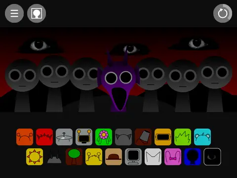 incredibox sprunki but brainrot logo