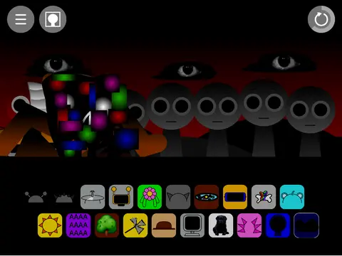 Official logo for Incredibox Sprunki But Cooler game featuring enhanced Sprunki characters