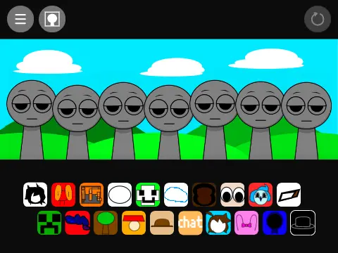 Incredibox - Sprunki But Has Youtubers Game Logo