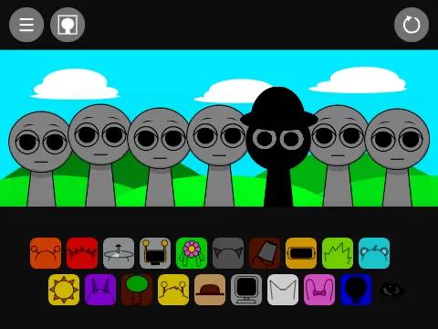 Incredibox Sprunki But I Saved Them No Sounds logo and cover image