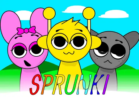 Incredibox Sprunki But Is Derpy comedy mod logo