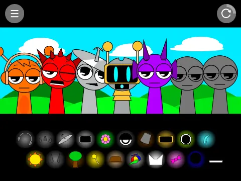 Incredibox Sprunki But Normal In My Version Remix music game cover