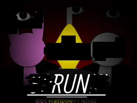 Rainbow Friends characters in Incredibox Sprunki crossover gameplay