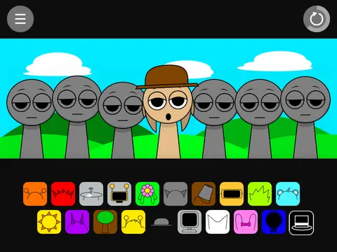 Incredibox Sprunki But Reanimated Logo Cover