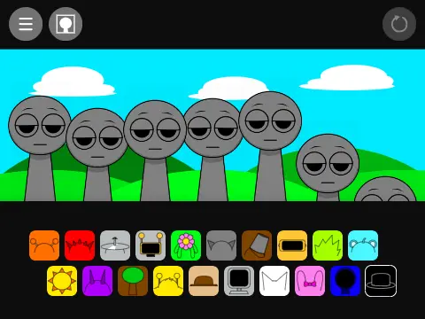 Incredibox Sprunki but they healed mod showing recovered character designs