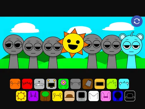 Incredibox - Sprunki But With Auto Button Logo