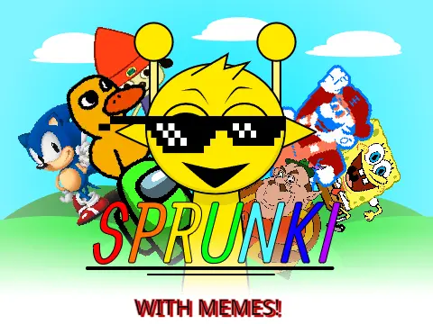 Incredibox Sprunki But With Memes Game Logo