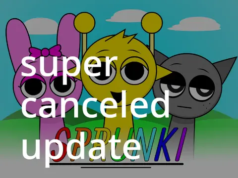 Incredibox Sprunki Cancelled Update Official Logo - Horror Music Game