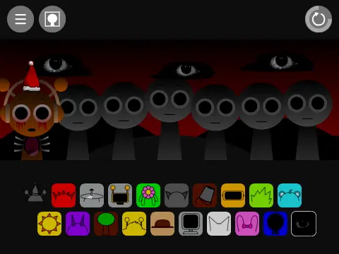 Incredibox Sprunki Christmas ROM Hack Game Logo