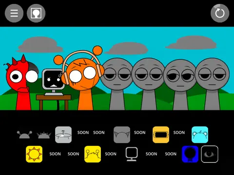 Incredibox Sprunki Corruption game cover featuring dark corrupted characters