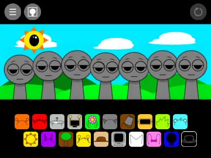 Incredibox Sprunki Crystal Game Logo