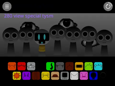 Incredibox Sprunki Cursed dark horror themed music game cover