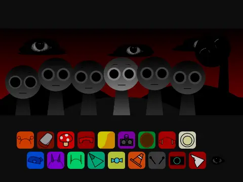 Official logo for Incredibox Sprunki Deluxe Edition Updated Remix Worster Deaths game