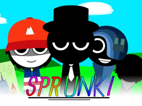 Incredibox Sprunki Extra Characters Open Source game cover with expanded character roster