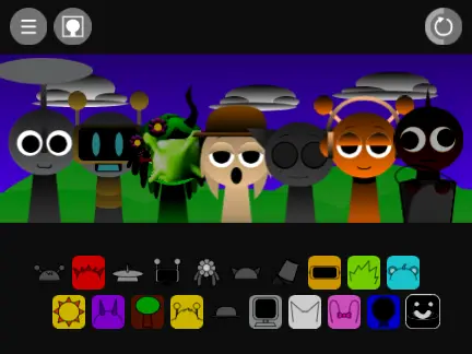 Incredibox Sprunki Family Friendly Edition - Colorful music game characters