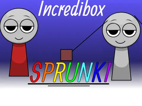 Incredibox Sprunki Fan Made game logo featuring community-created content