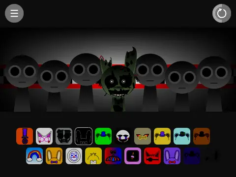 Incredibox Sprunki Five Nights at Freddy's horror music game mod