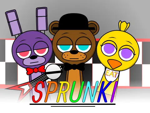 Incredibox Sprunki Five Nights at Freddy's 2.0 Game Cover
