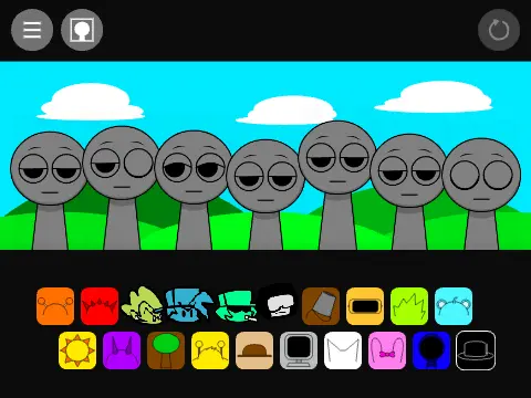 Official Sprunki FNF Tankman Crossover Logo Incredibox Sprunki FNF Tankman Update Beta Logo