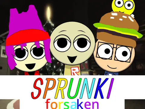 Incredibox Sprunki Forsaken game cover showing corrupted Sprunki characters