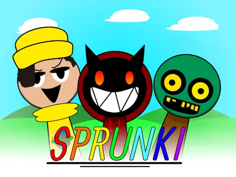 Incredibox Sprunki Gobbers game cover image showing colorful characters