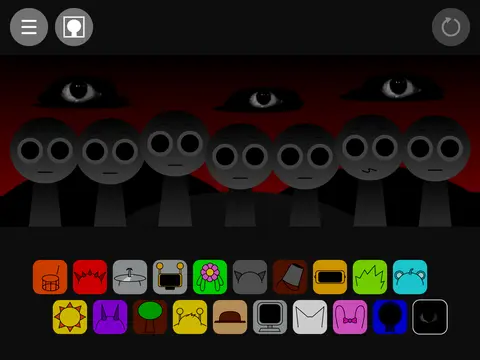 Incredibox Sprunki Horror Fixed Game Logo
