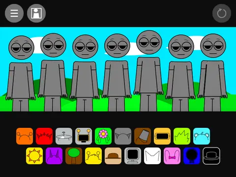 Incredibox Sprunki Human Edition Remix Game Cover