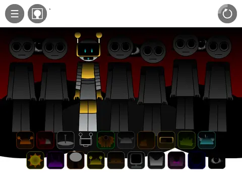 Official logo for Incredibox Sprunki Human Remix game featuring humanized characters
