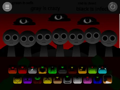 Incredibox Sprunki Infected Remix Game Logo