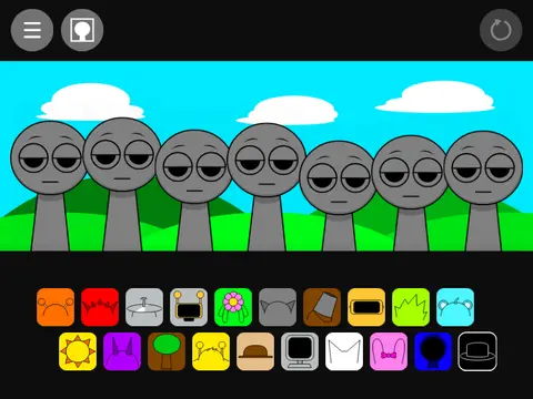 Incredibox Sprunki Infected game cover featuring infected sprunki characters