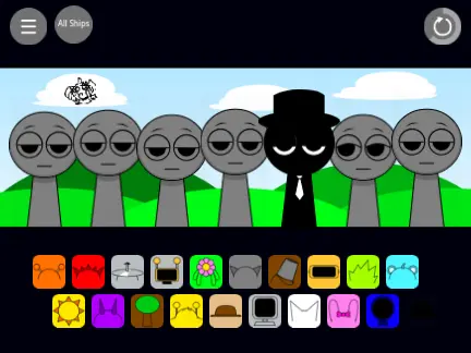 Incredibox Sprunki Kiss Edition featuring Durple and Raddy characters