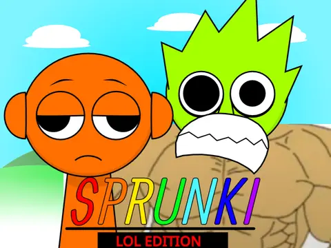 Incredibox Sprunki LOL Edition Alive Official Game Logo