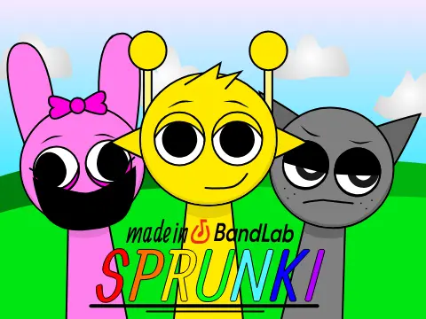 Incredibox Sprunki Made in Bandlab Mod Game Cover