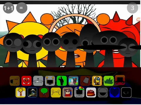 Logo for the Incredibox Sprunki Meme V2 music creation template