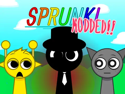 Official Sprunki Modded Version 1.4 Remix Cover Art