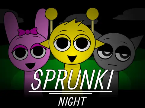 Incredibox Sprunki Night Game Logo
