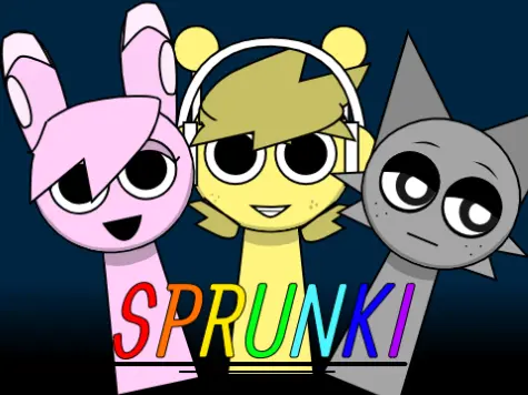 Incredibox Sprunki Night Time Mod featuring dark version characters