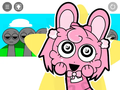 Censored gallery logo for Incredibox Sprunki Night Time horror mod