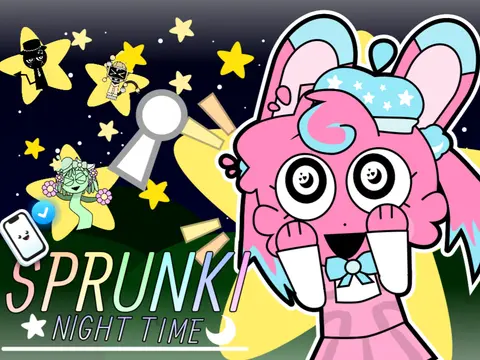 Logo for Incredibox Sprunki Night Time Remix-2 V2 mod