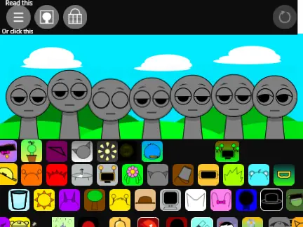 Logo for Incredibox Sprunki Night Time Remix V2 mod