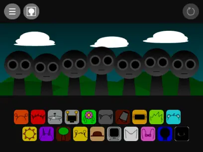 Incredibox Sprunki No Horror V2 friendly character music game