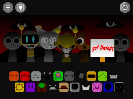 Incredibox Sprunki Fixed version game logo without visual glitches